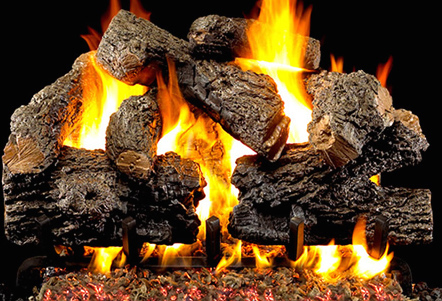 Gas Logs for Wood Burning Fireplaces